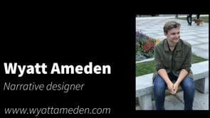 Vimeo video thumbnail for Graduate Reel (Wyatt Ameden)