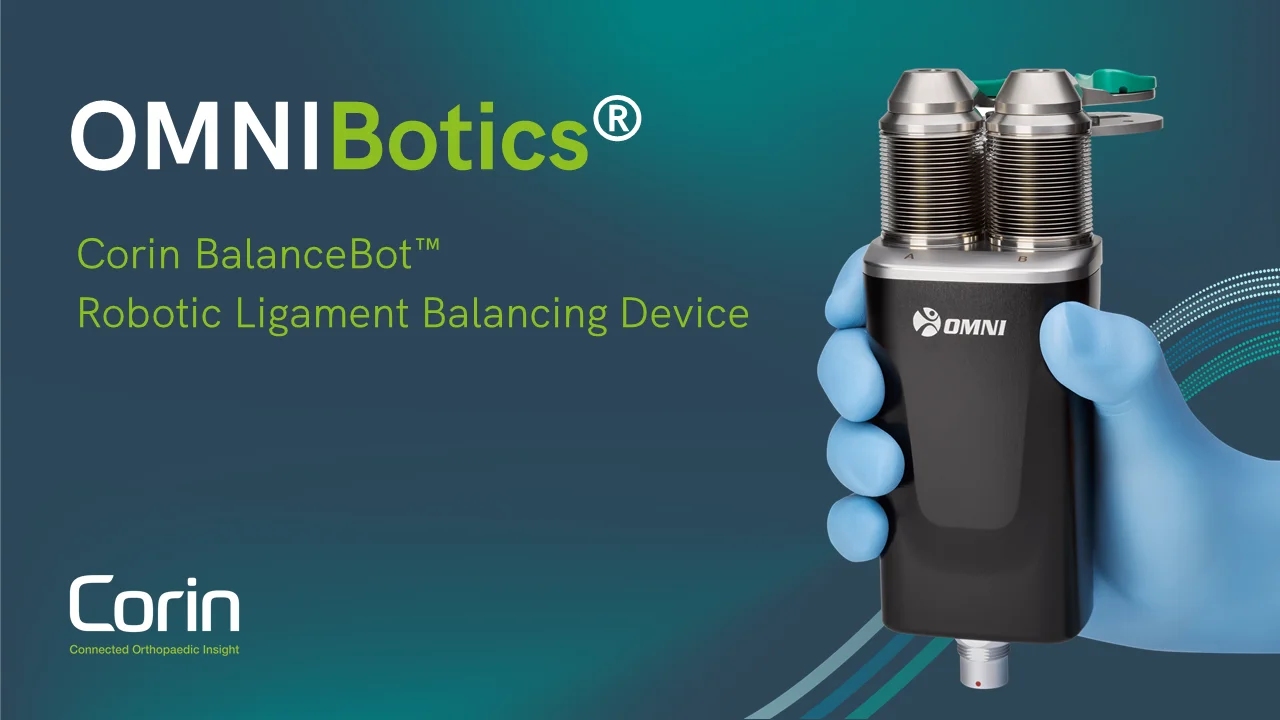 Corin BalanceBot™ - Robotic Ligament Balancing Device on Vimeo