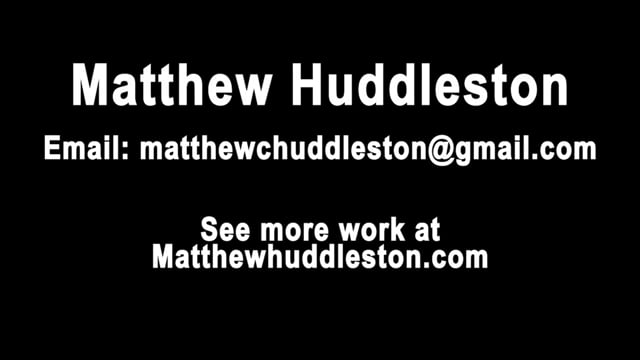 Vimeo video thumbnail for Graduate Reel (Matthew Huddleston)