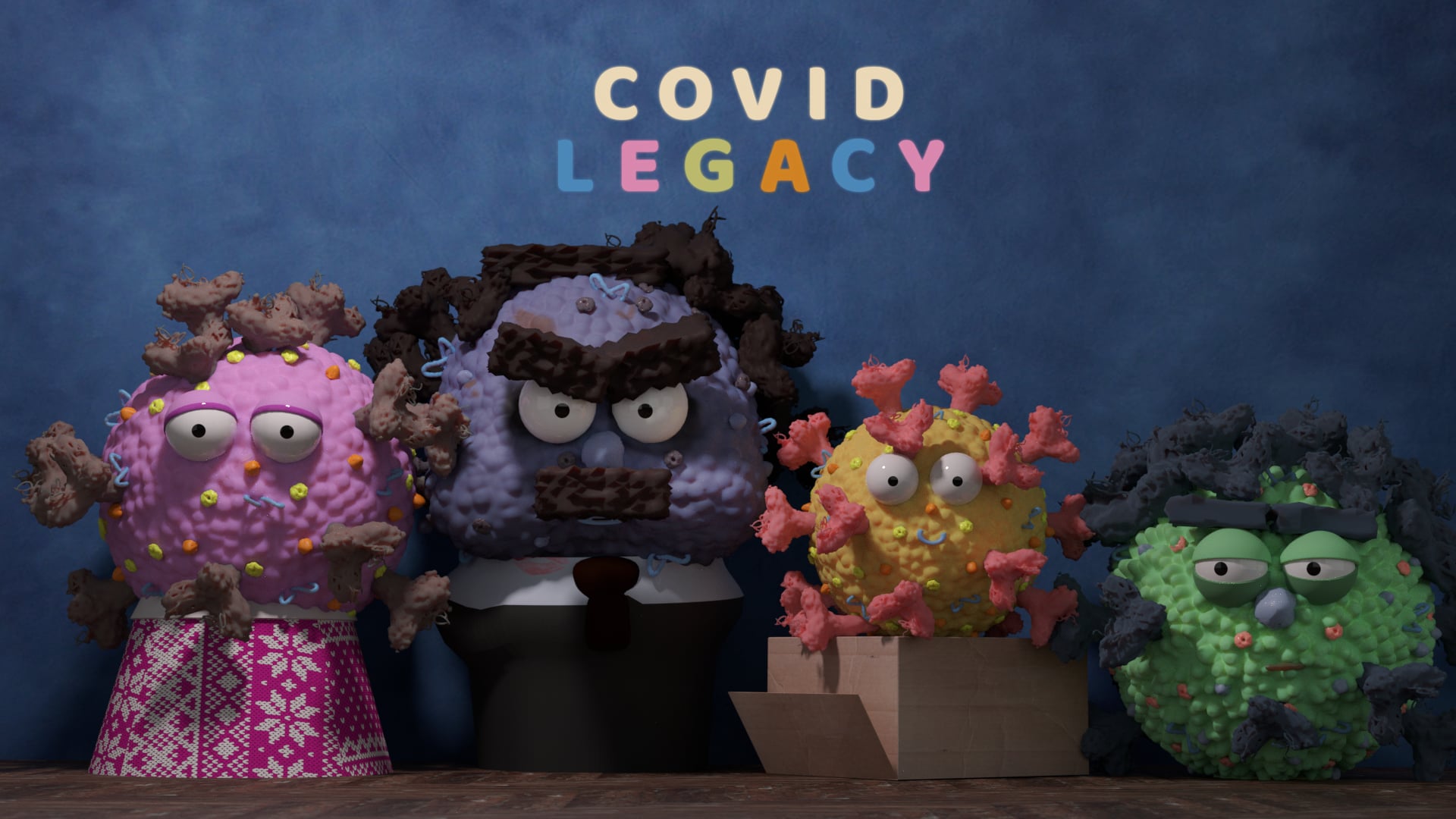 Covid Legacy // An animated cartoon series.