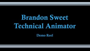 Vimeo video thumbnail for Graduate Reel (Brandon Sweet)