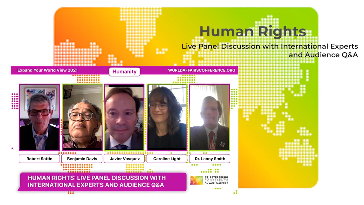 2021 Human Rights- Live Panel Discussion with International Experts