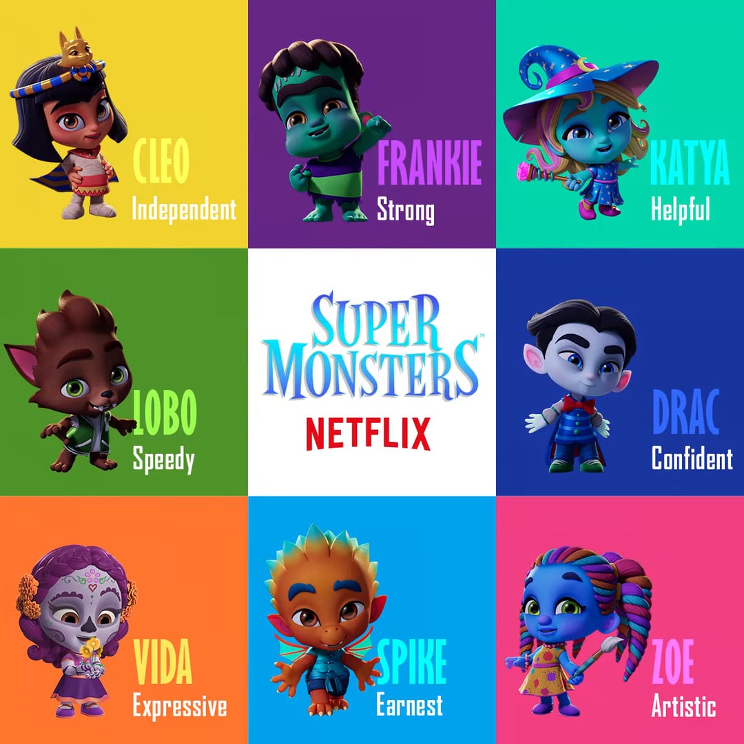 Netflix Super Monsters Characters on Vimeo