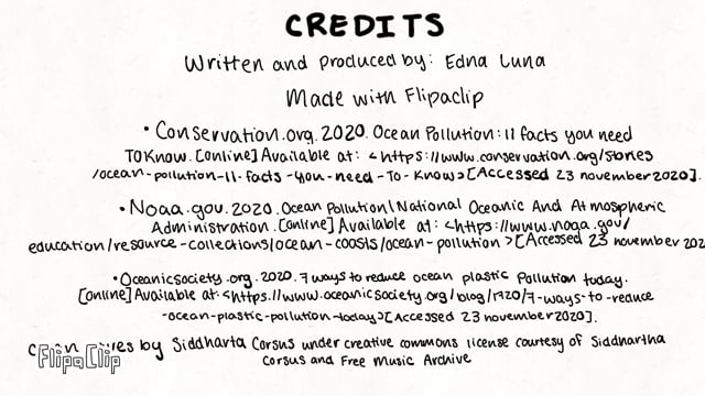 IOFF Student Film Competition Middle School Finalists Black Ocean 