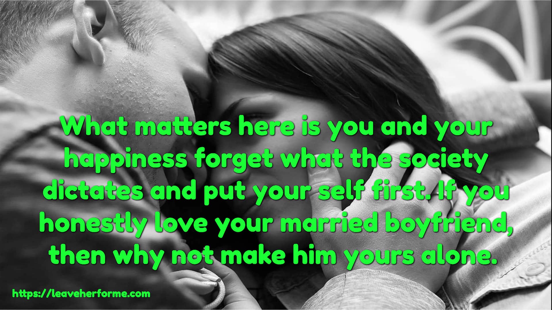 How to make a man leave his wife for me on Vimeo