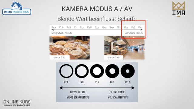2.2 Kamera Grundlagen: Kamera Modus