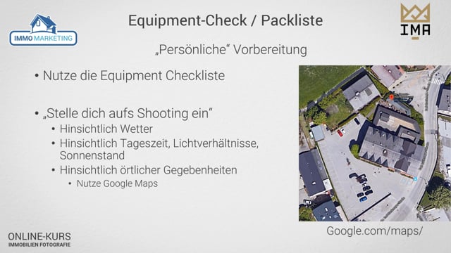 4.1 Vorbereitung: Persönliches Equipment