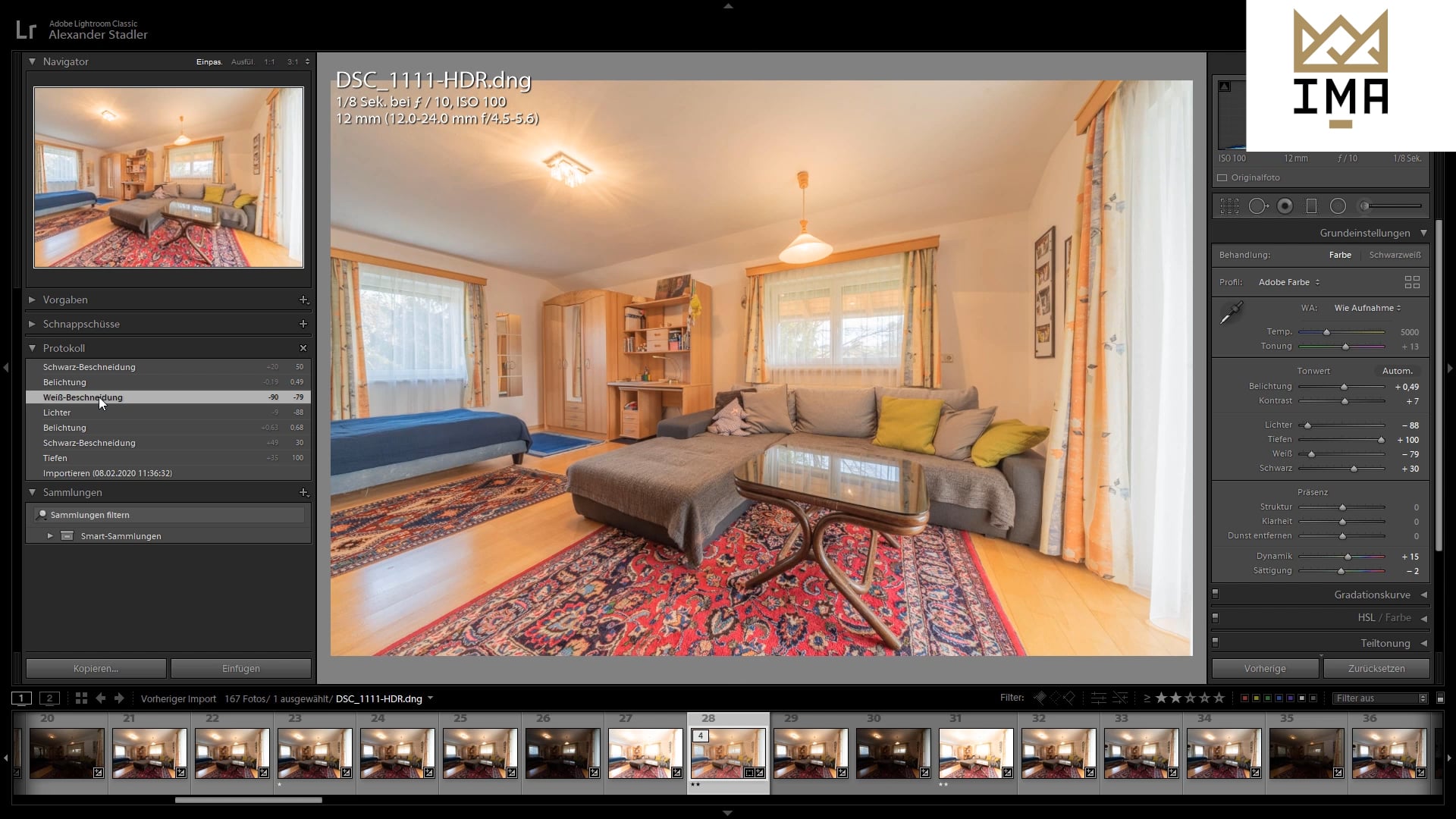 6.4 Bearbeitung: HDR