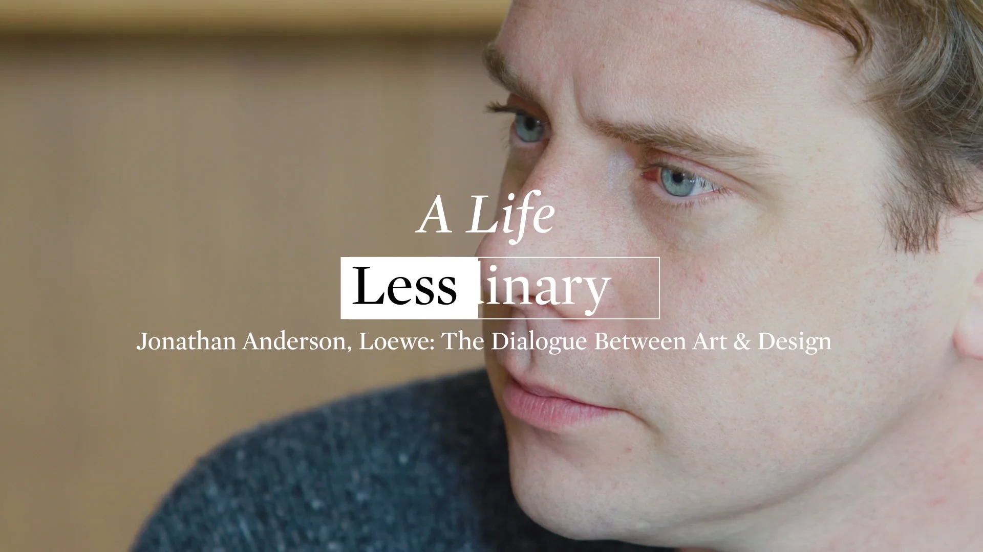 LOEWE  Jonathan Anderson on The Dialogue Between Art & Design 