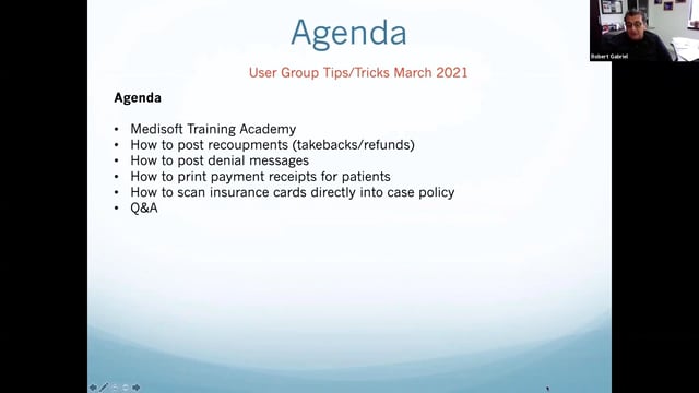 Medisoft Tips & Tricks - May User Group
