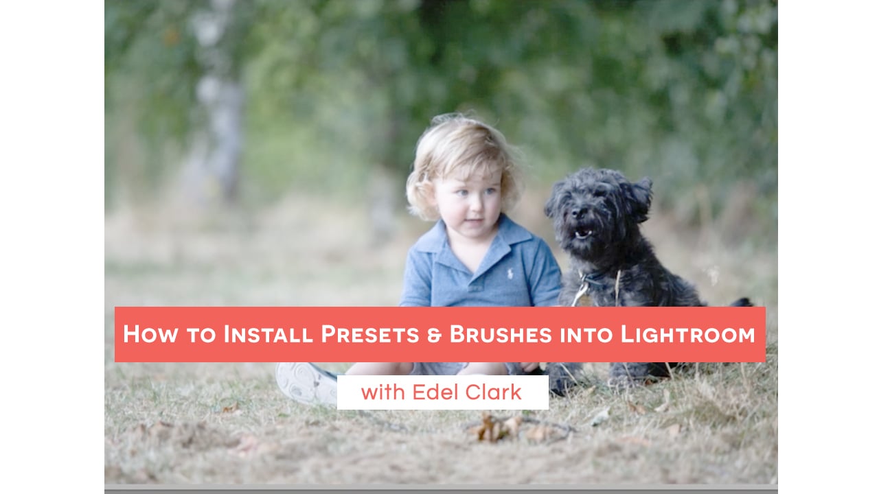 How to Install Presets & Brushes into Lightroom
