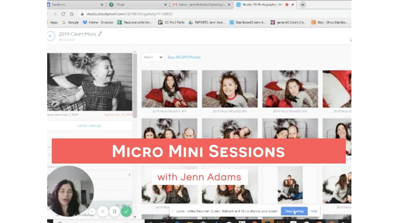 Micro Mini Sessions with CCPro Mentor Jenn