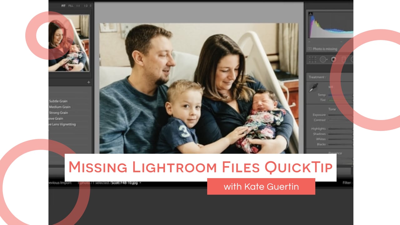 Missing Lightroom Files QuickTip