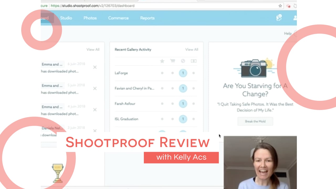 Shootproof Review with Kelly