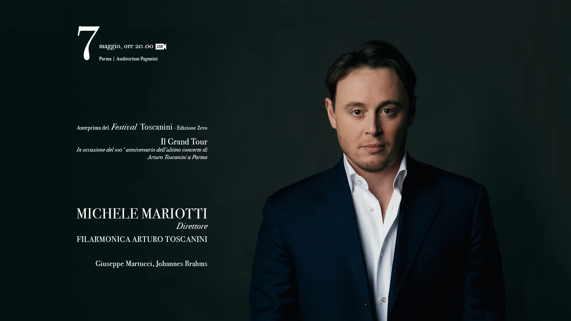 Brahms Martucci Michele Mariotti direttore