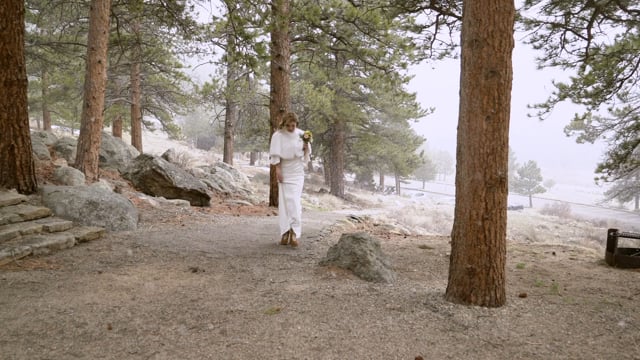 Susan + John Springtime Wedding Elopement Highlights - Estes Rocky Mountain National Park  CO_050521