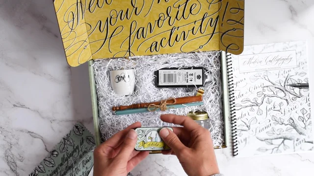 A choice of calligraphy kits for learning quirky lettering styles - By Moon  & Tide Calligraphy