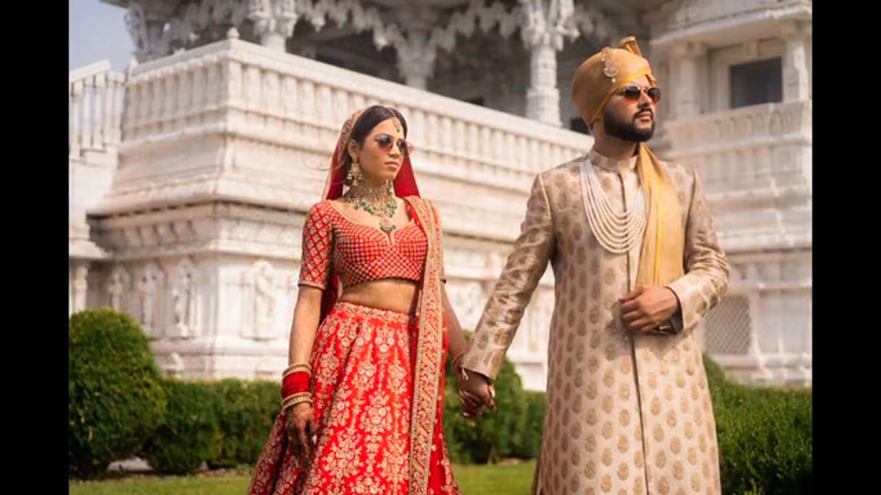 High Fashion Outdoor Wedding