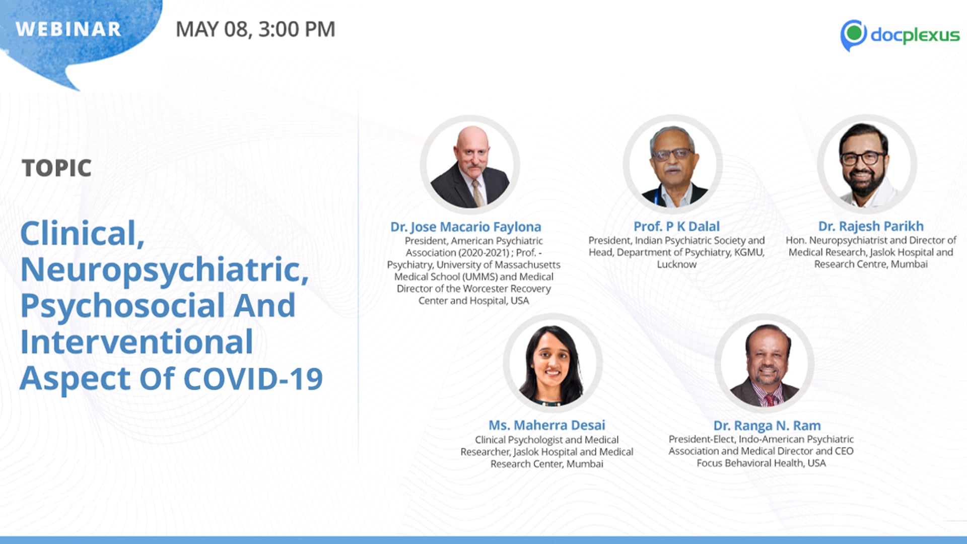 Clinical, Neuropsychiatric, Psychosocial and Interventional Aspects of COVID-19