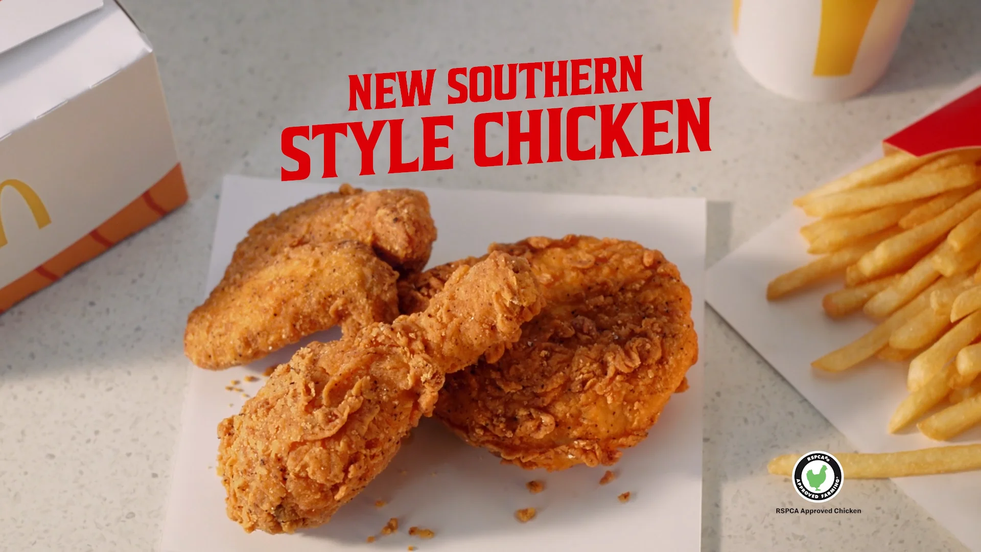 Macca's Southern Style Chicken // Announce on Vimeo