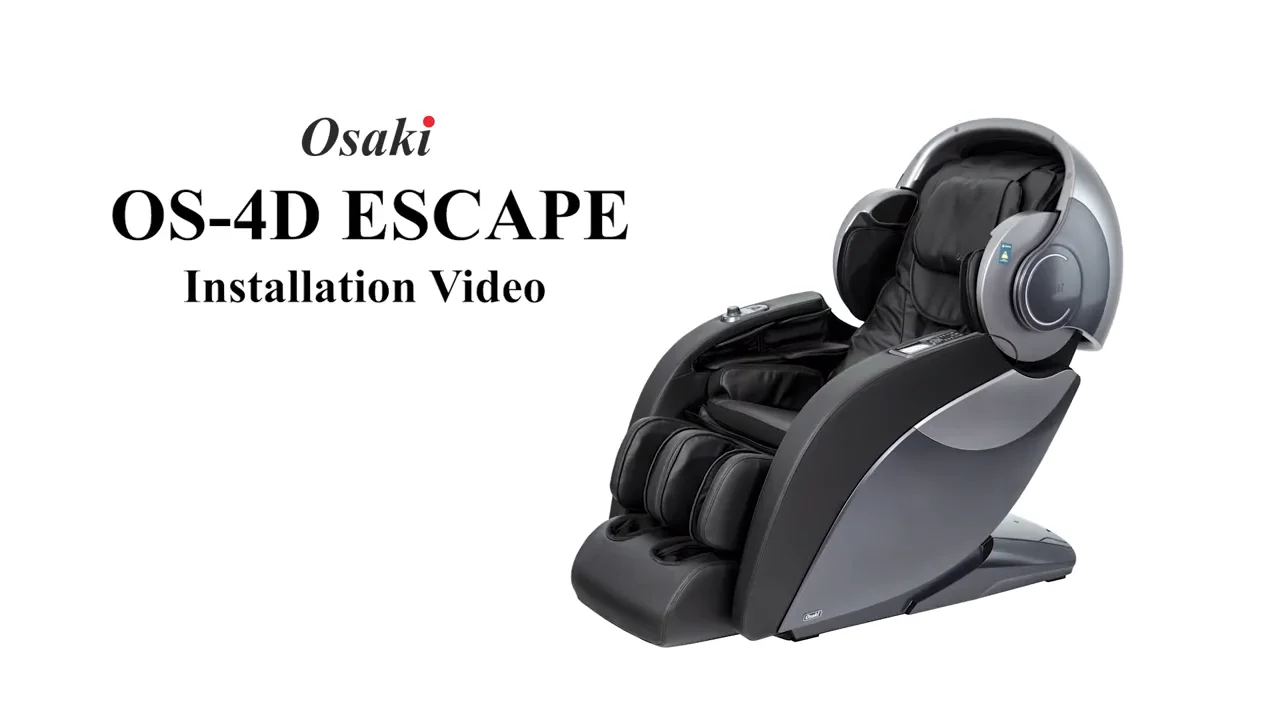 Osaki escape massage discount chair