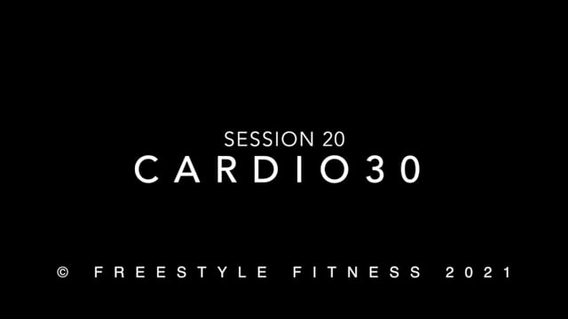 Cardio30: Session 20
