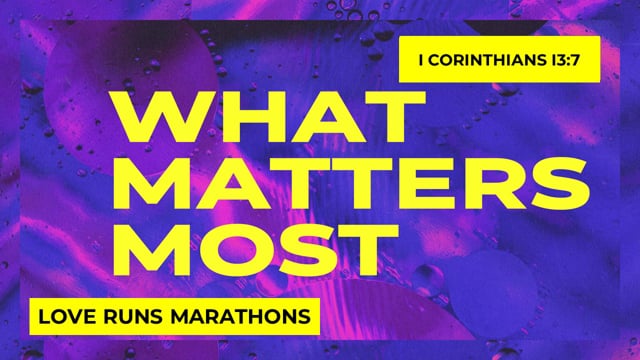 Love Runs Marathons