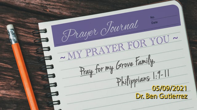 My Prayer 1 | May 9, 2021
