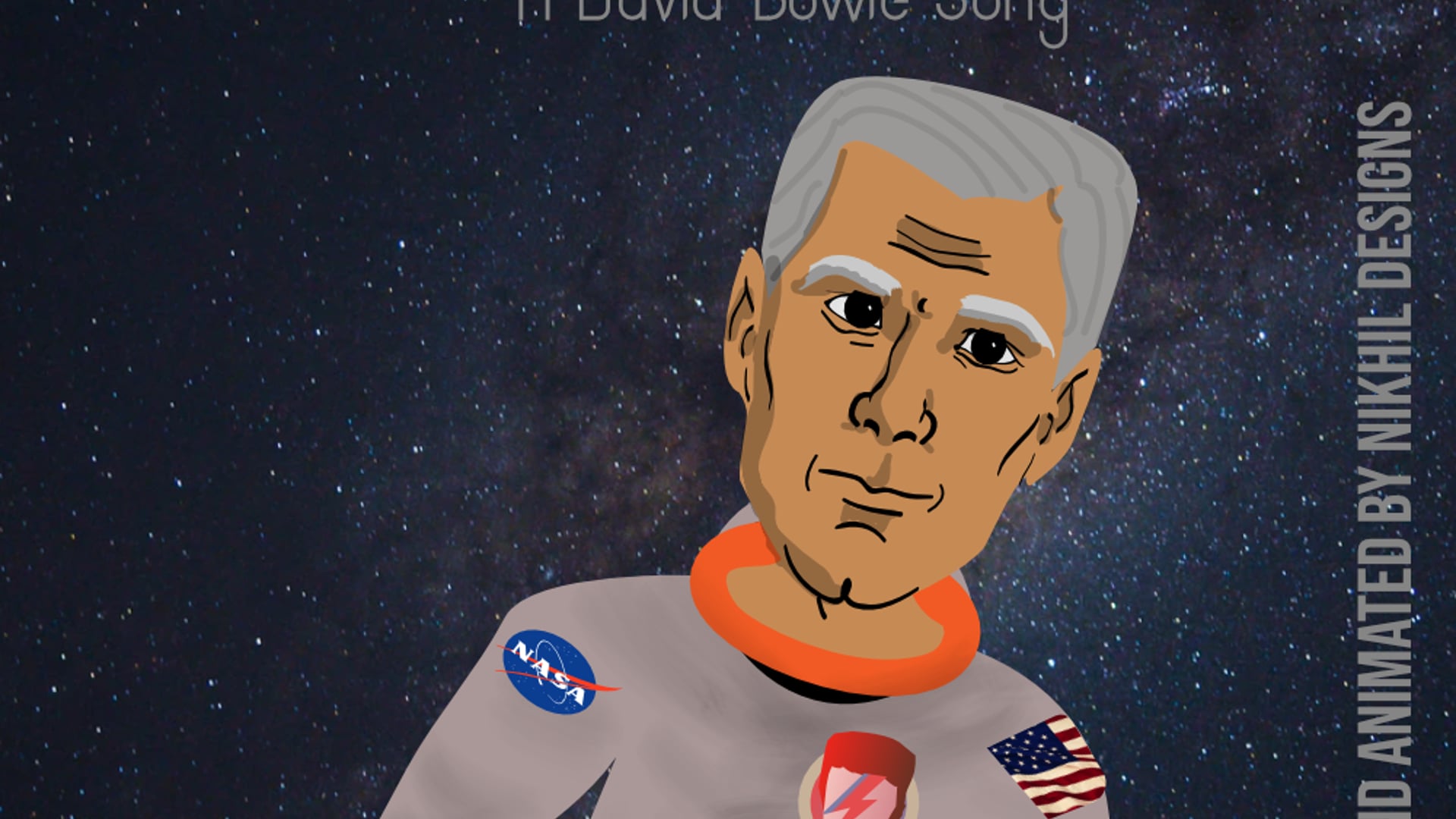 Space Oddity Cover & Animation