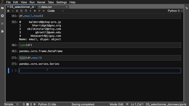 Les bases de la data science avec pandas