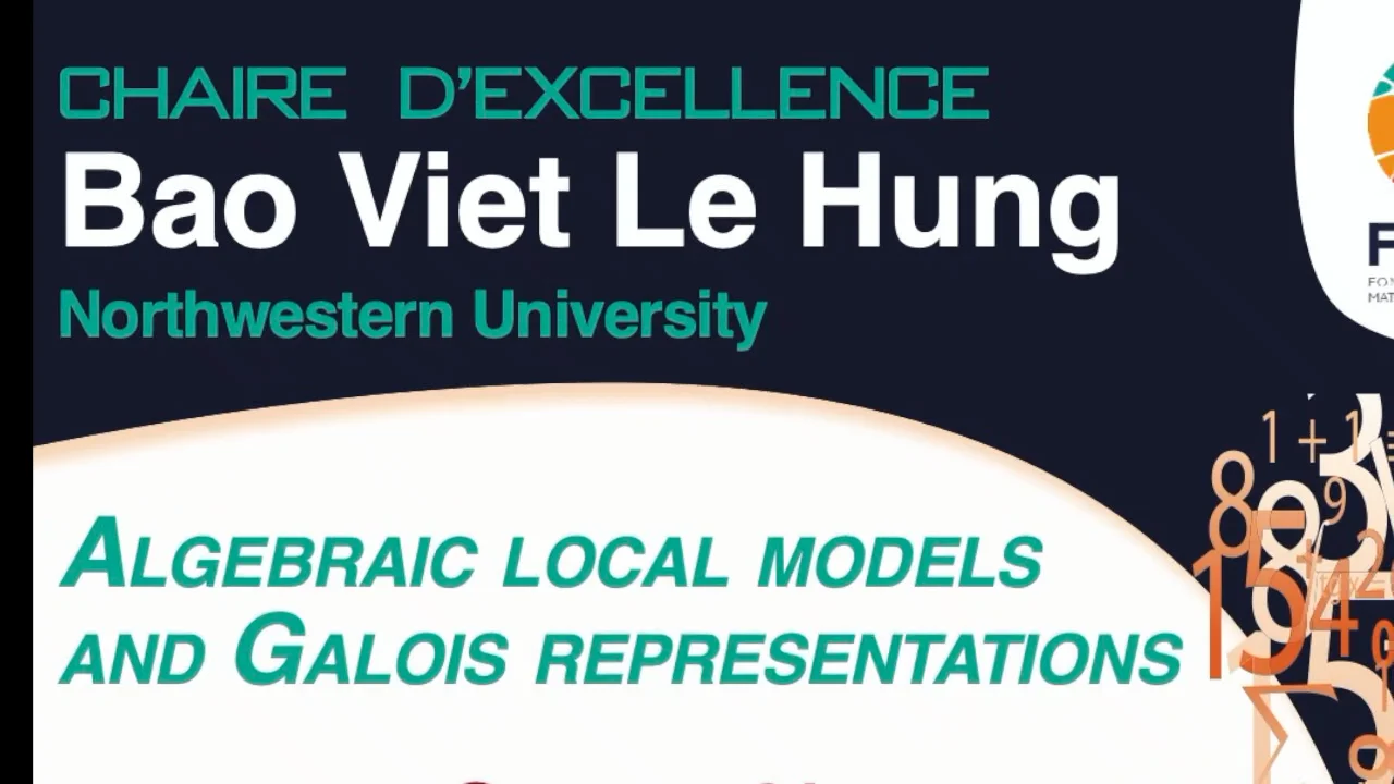 Algebraic local models and Galois representations #1, Bao Viet Le Hung  