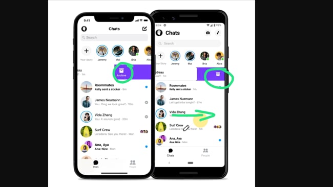 Neu: Messenger Nachrichten schnell löschen