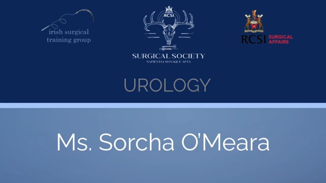 Urology - Ms. Sorcha O'Meara