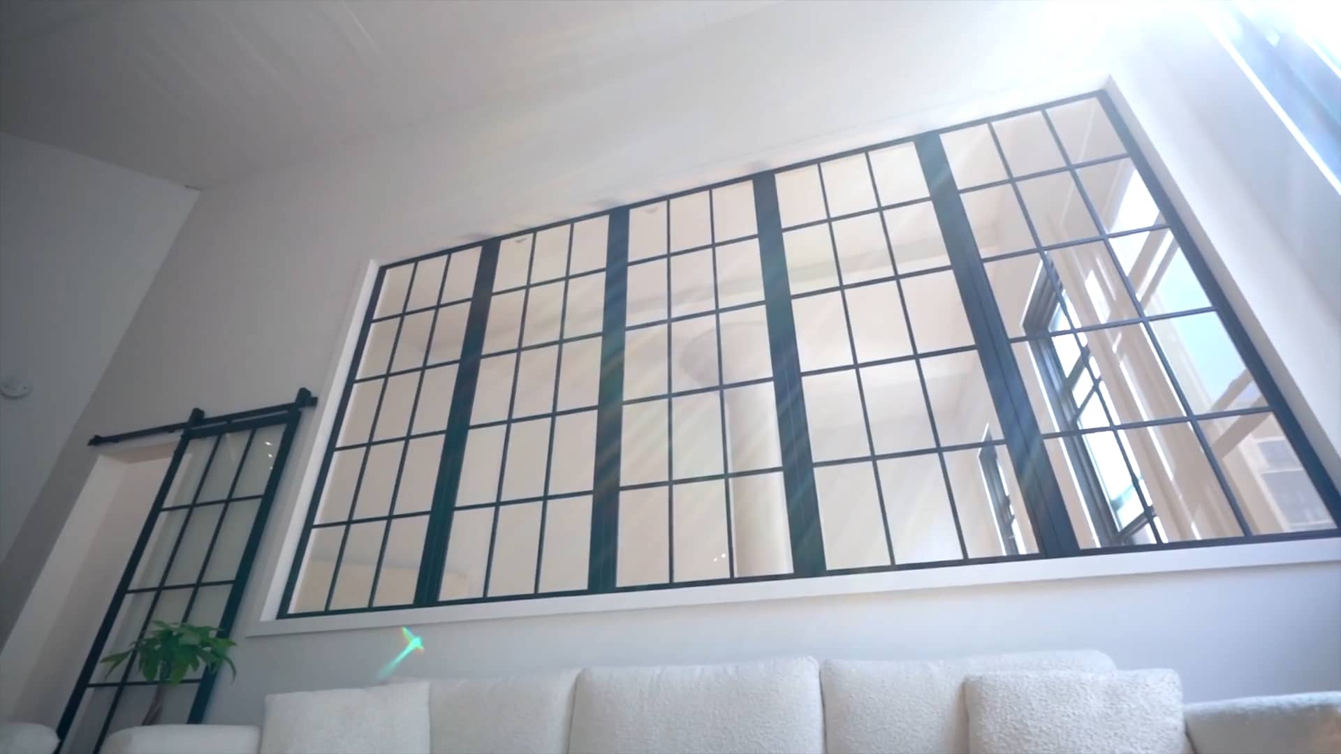 1daywall NYC Temporary Wall Company featured in a luxury SoHo Loft