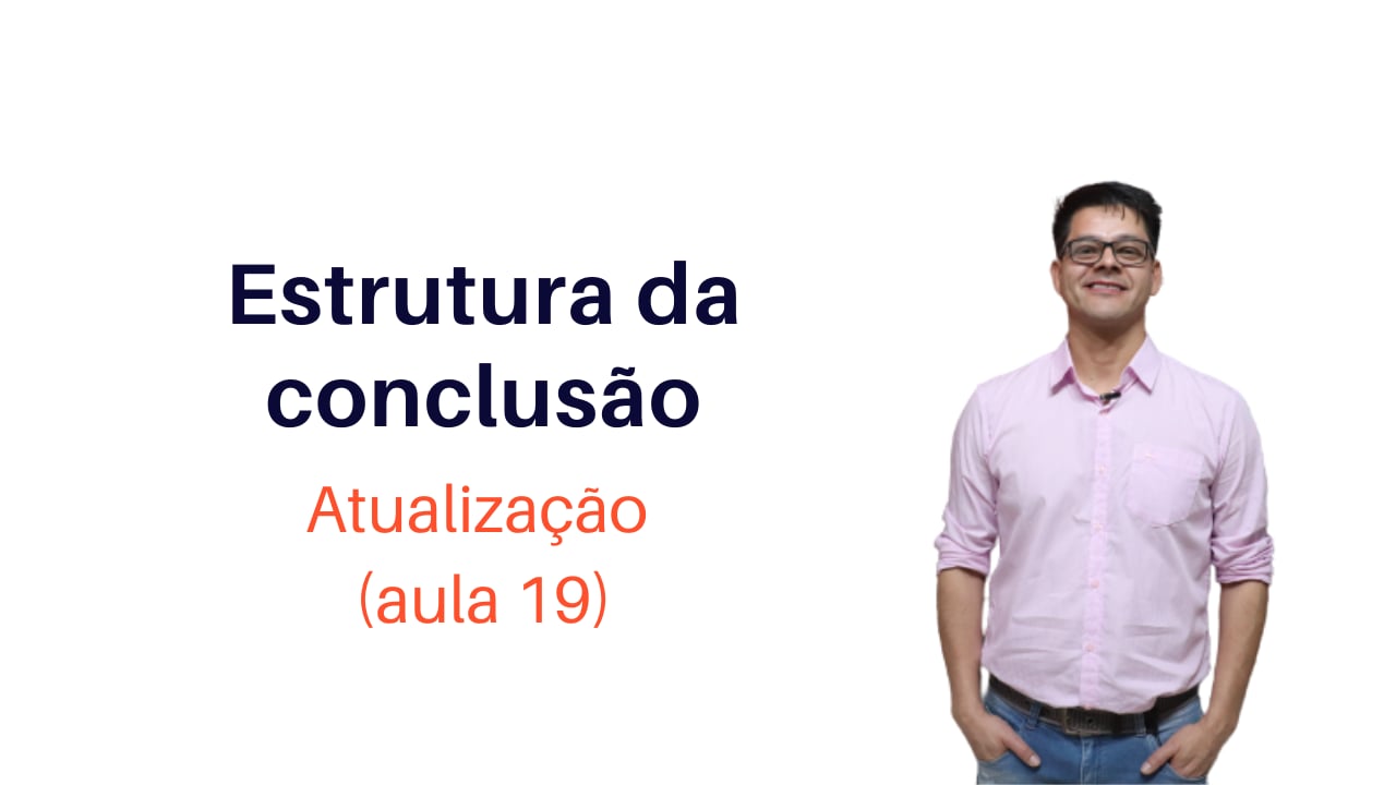 Estrutura da Conclusão