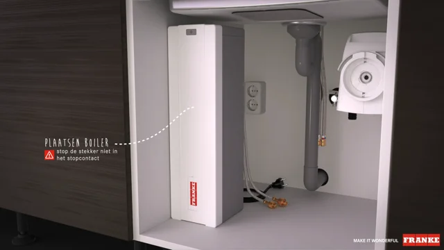 Installatie multiwaterkraan - Franke