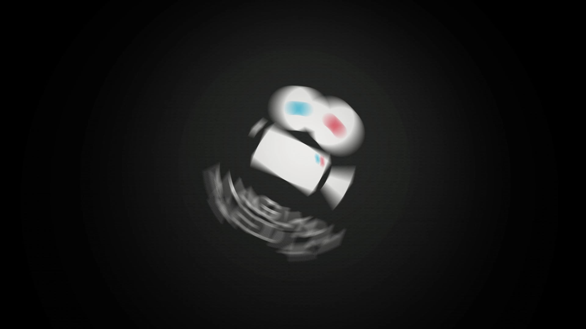 Animated Logo  -  Anaglyph Media