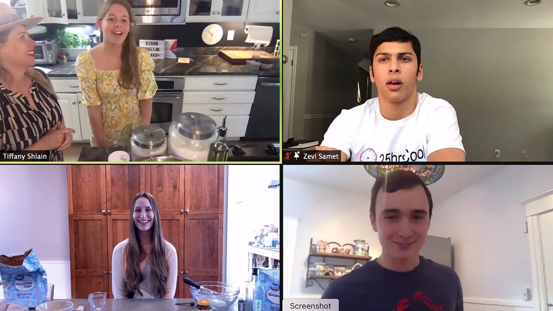 Zoom Challah Bake with Teens Who Unplug