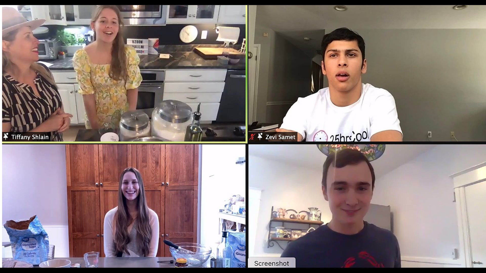 Zoom Challah Bake with Teens Who Unplug