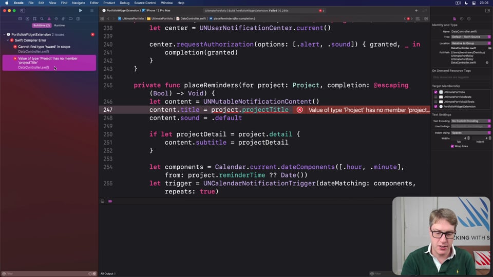 Creating a simple widget