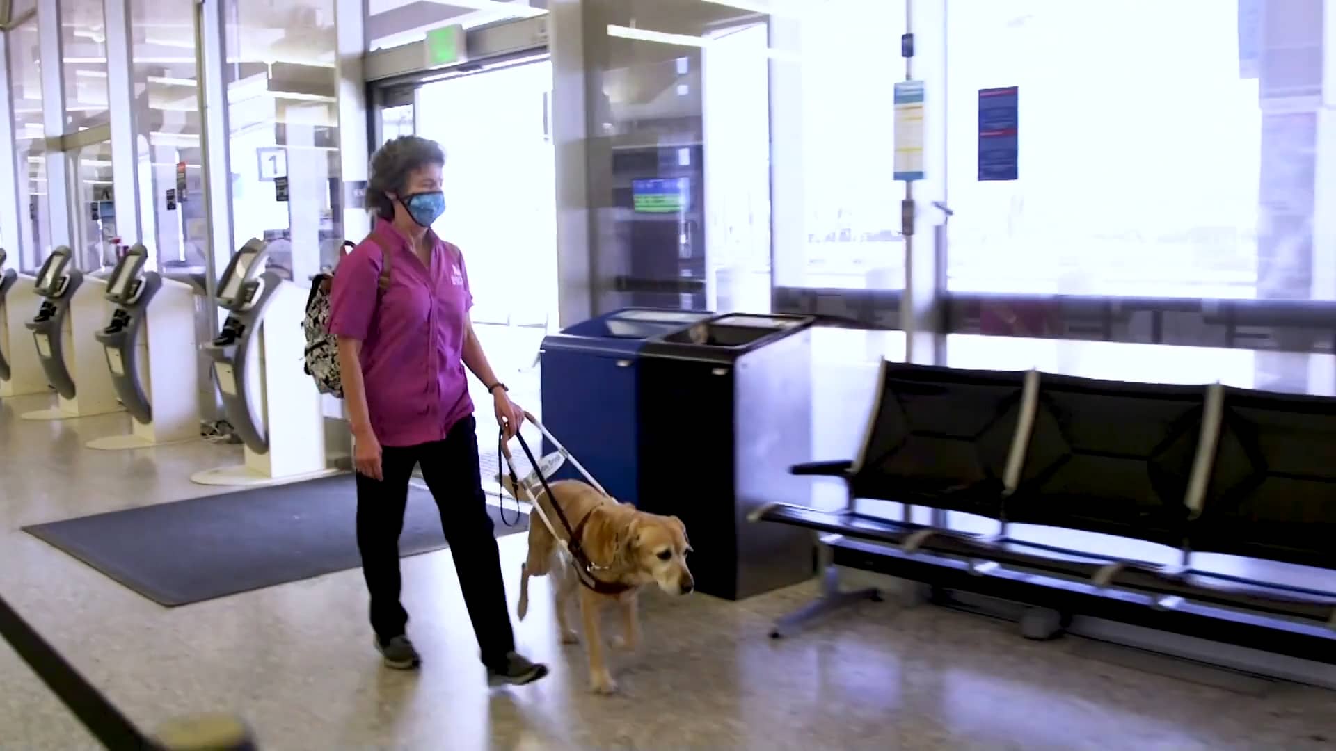 Guide Dogs for the Blind and The Seeing Eye Airport Video on Vimeo