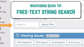 Mantishub Text/String Search