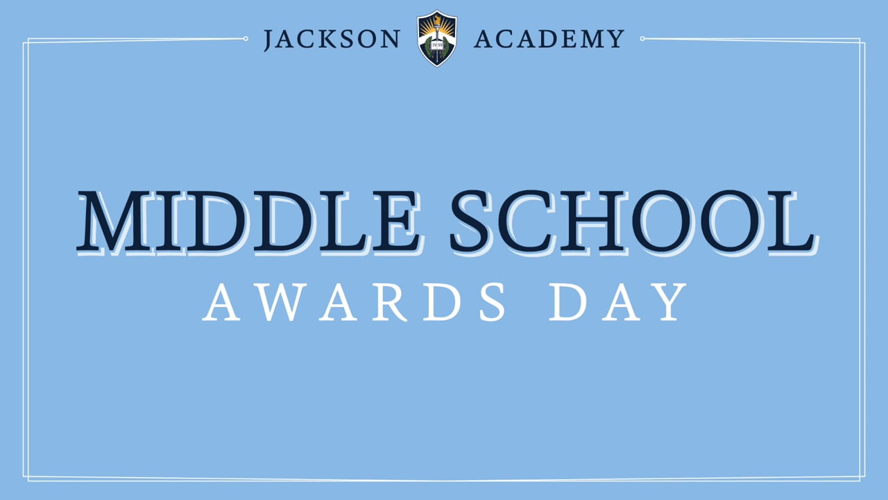 Middle School Awards 2021