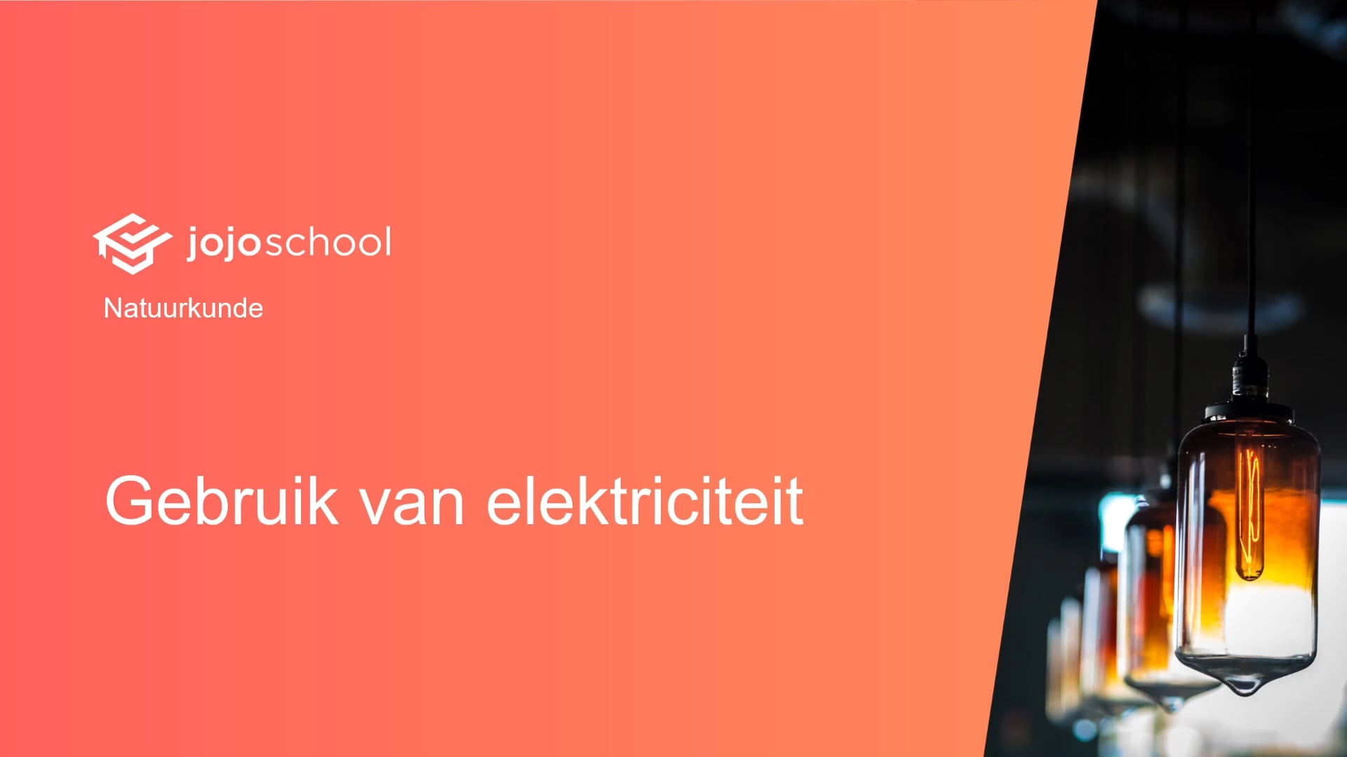 Gebruik van elektriciteit