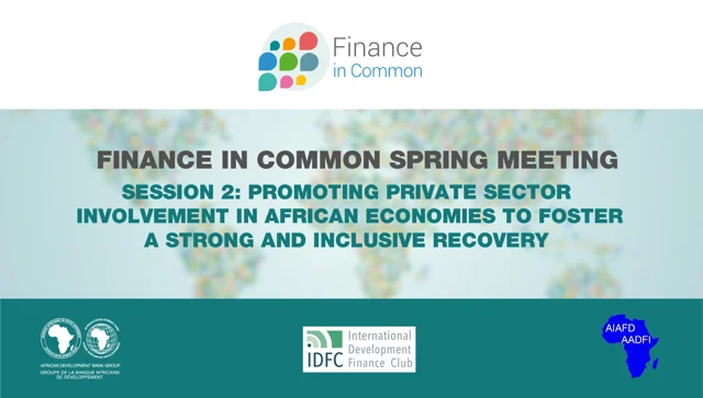 Finance in Common Summit 2022  African Development Bank Group - Making a  Difference