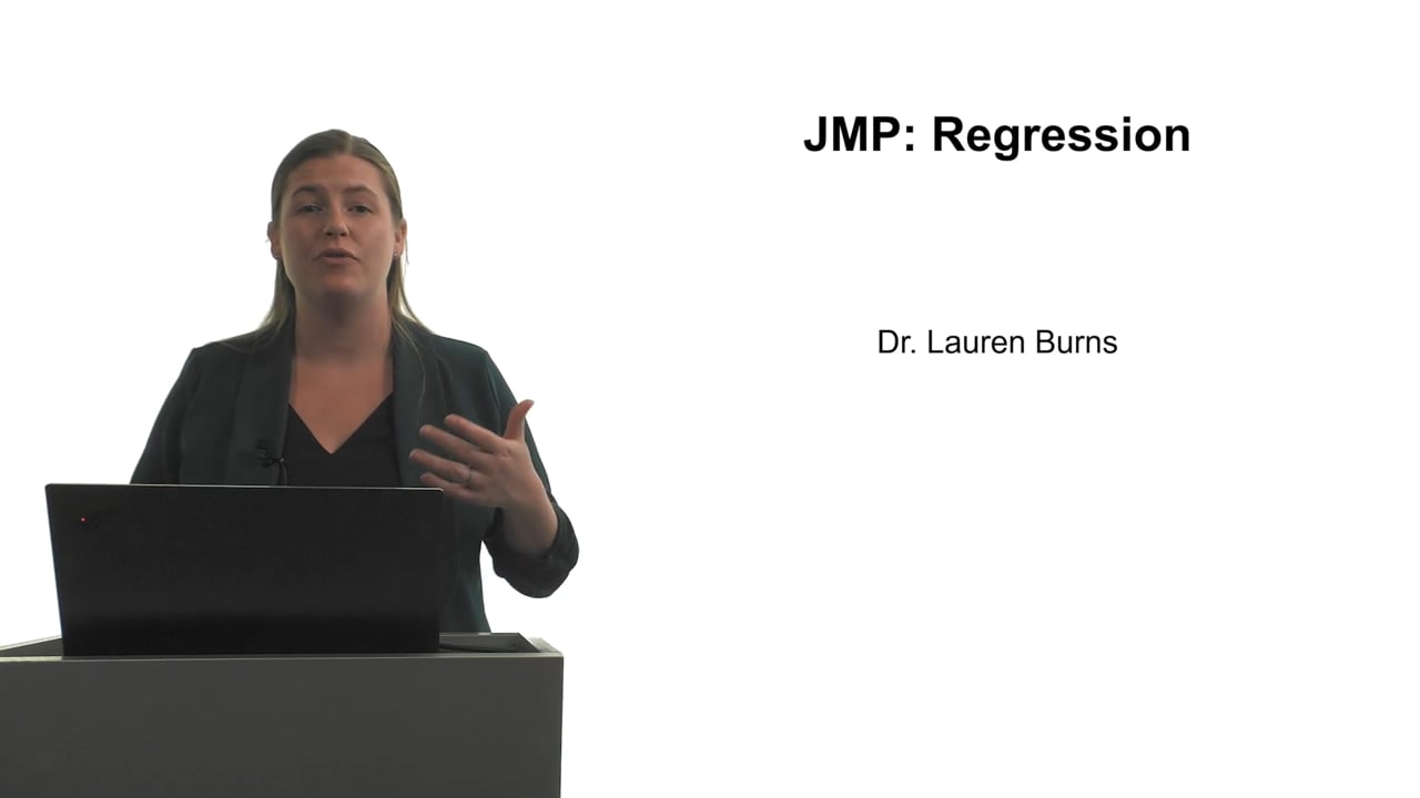 Login to view JMP: Regression