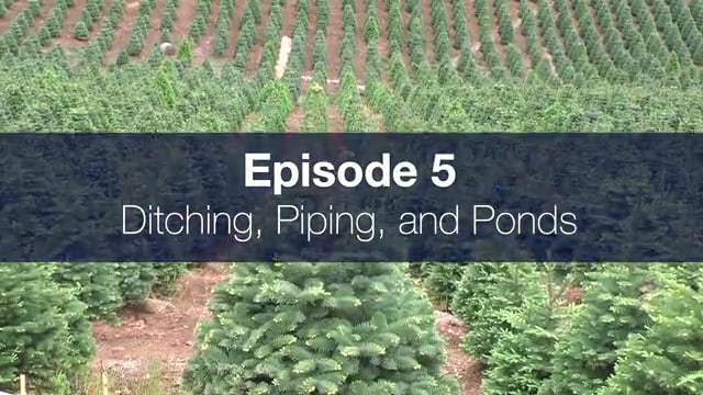 Wet Season Erosion and Sediment Control Practices for Growers Episode 5: Ditches, Piping, and Ponds