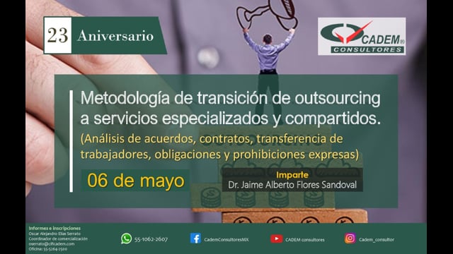 METODOLOGÍA DE TRANSICIÓN DE OUTSOURCING A SERVICIOS ESPECIALIZADOS Y COMPARTIDOS