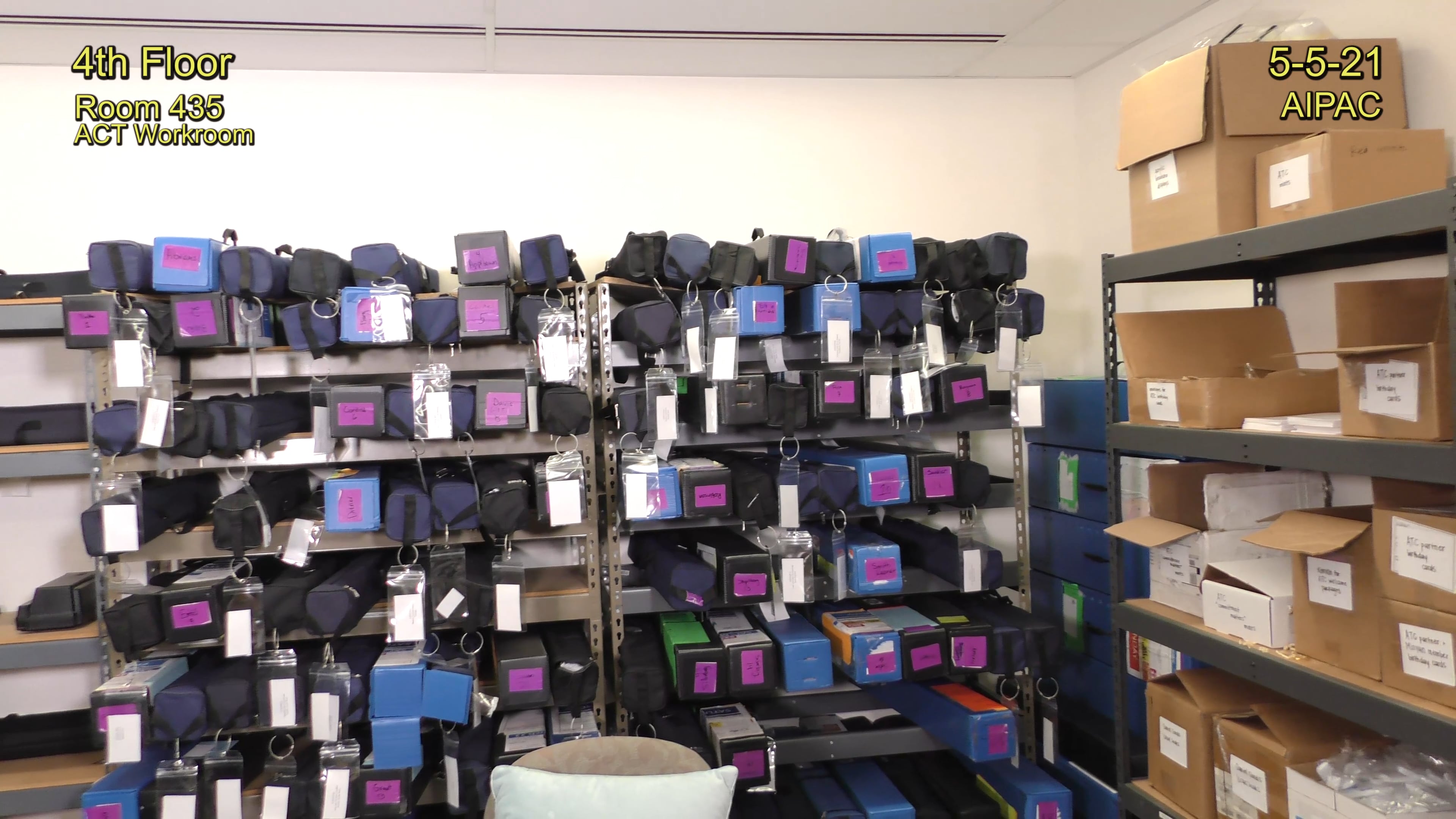 4th Floor - Room 435 - ACT Workroom.mp4 on Vimeo