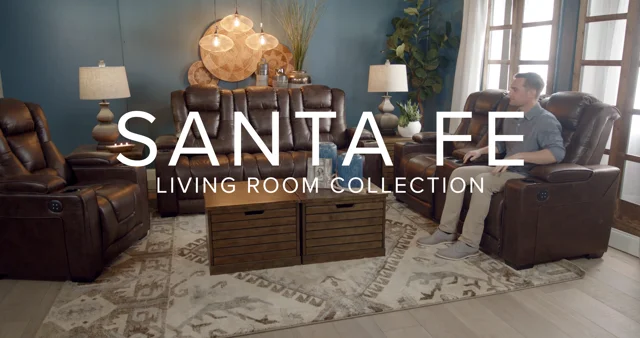 Santa Fe Power Reclining Loveseat - Home Zone Furniture - Furniture Stores  serving Dallas, Fort Worth and Northeast Texas